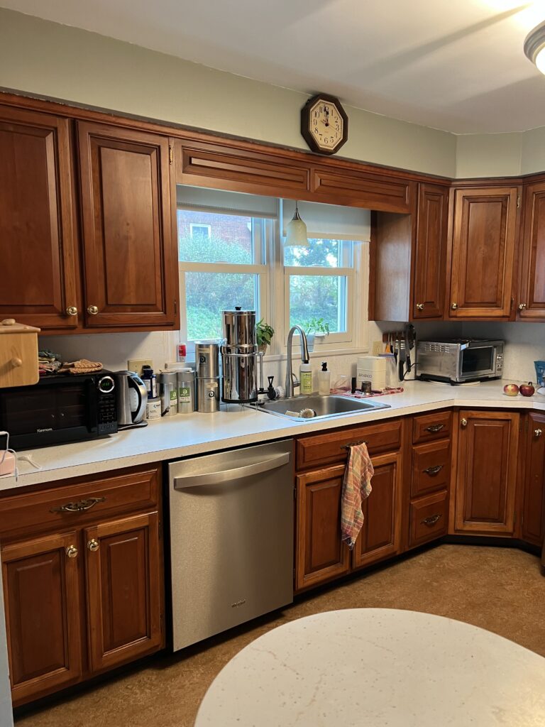 A small kitchen transformation turns a dated space into one that feels bright, functional, and full of life